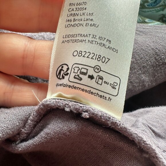 Free People Matias Pleated Relaxed Romper Womens Size L Boho Festival Overalls - Picture 11 of 13